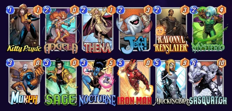 Marvel Snap Ravonna Deck 6-26