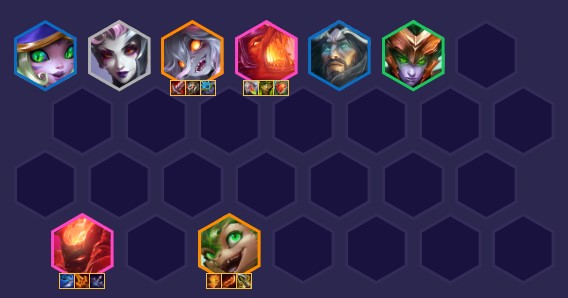 TFT Set 12 Ravenous Shifters Team Comp