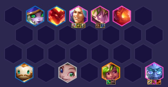 TFT Set 12 Scholar School Team Comp