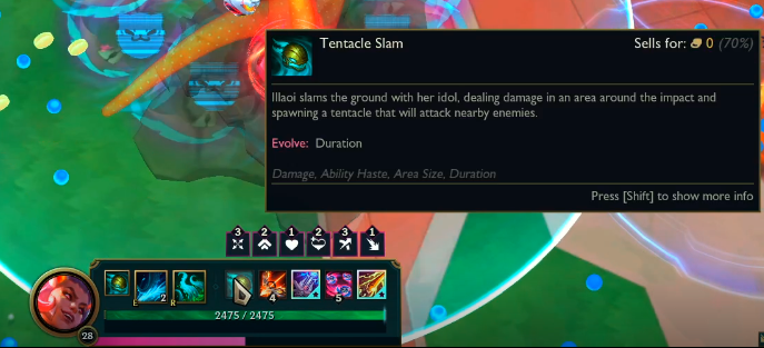 Illaoi Ability No upgrade