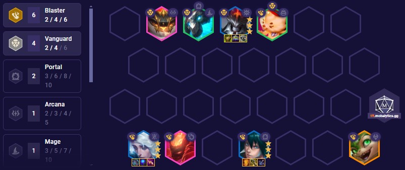 TFT Set 12 Ezreal Hwei Blaster Team Comp 14.18