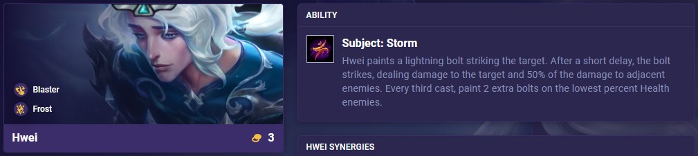 TFT Set 12 Hwei Ability