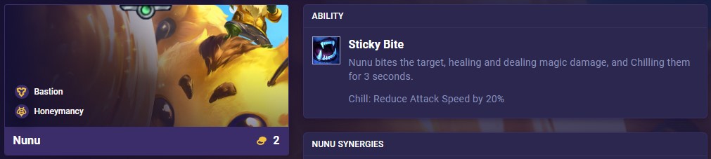 TFT Set 12 Nunu Ability