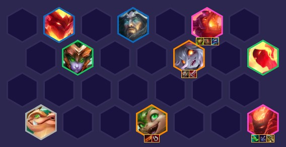 TFT Set 12 Pyro Blasts Team Comp 14.18