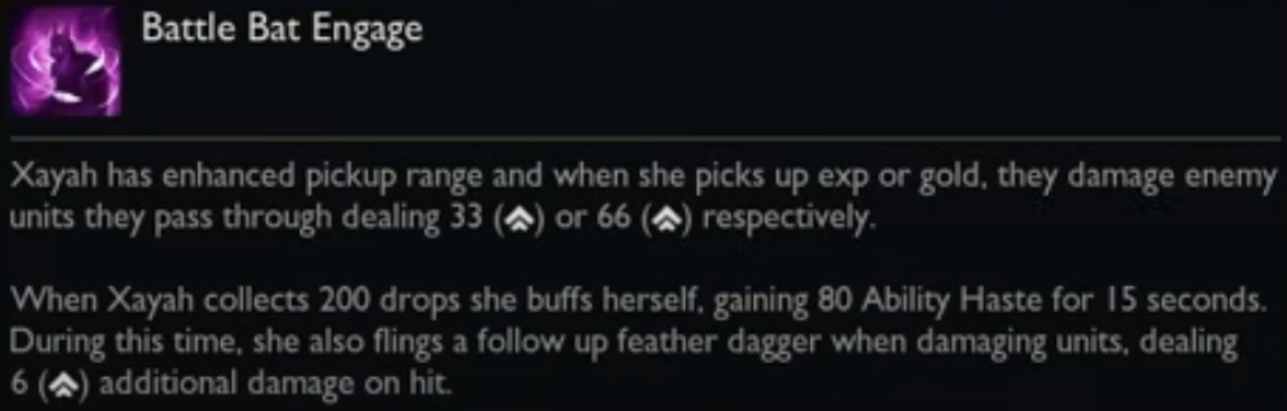 Xayah Swarm Passive