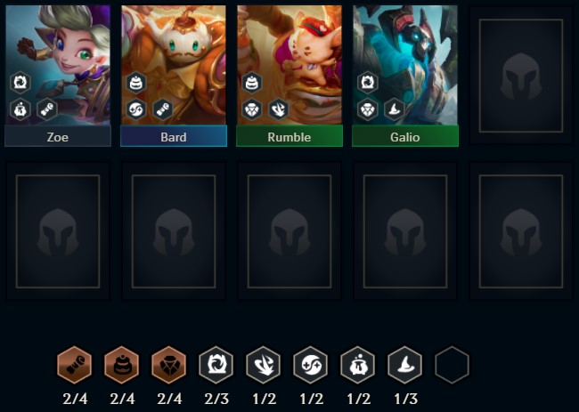 TFT Set 12 Trait Tracker 3-Trait Units