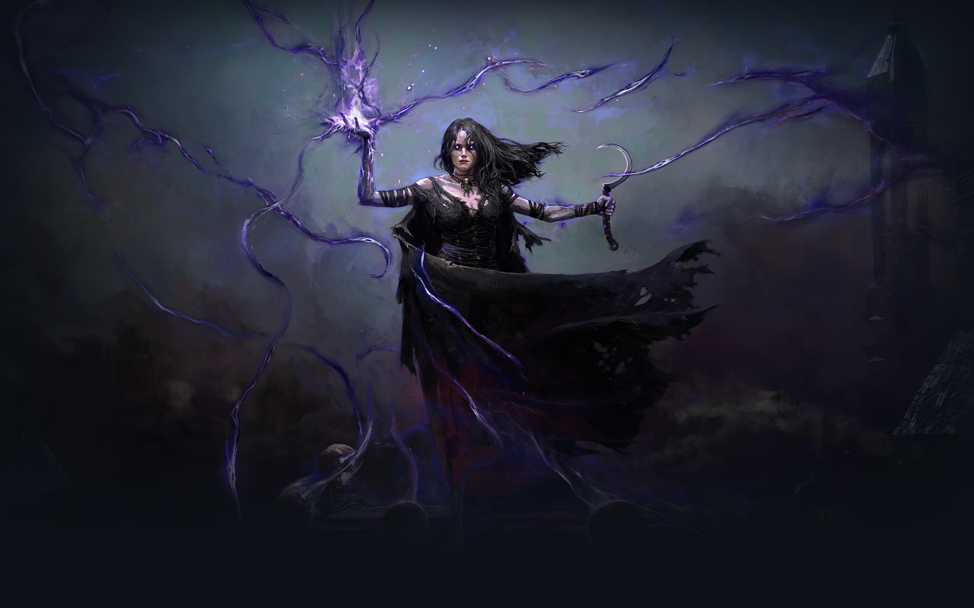 Path of Exile 2 Witch Artwork