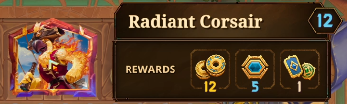 Bazaar Radiant Corsair Lv 2