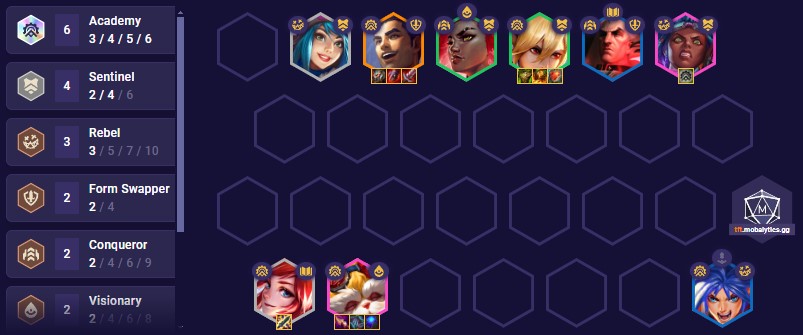 tft set 13 arcane academy team comp