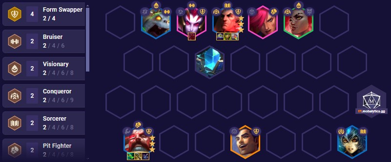 tft set 13 boats n crows