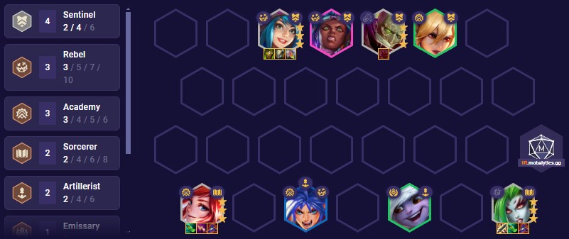 tft set 13 lux zyra reroll team comp