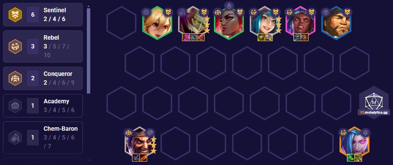 tft set 13 mad chemist team comp