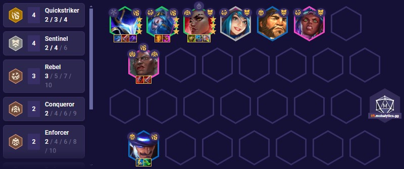 tft set 13 quick rolls team comp