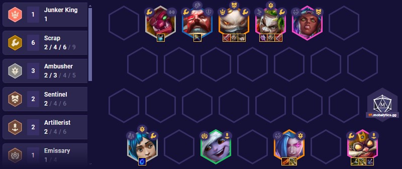 tft set 13 scrap gods team comp