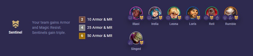 tft set 13 sentinel