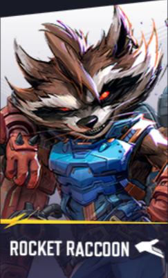 Marvel Heros Rocket Raccoon