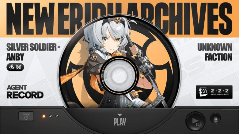 zzz silver soldier - anby agent record disc