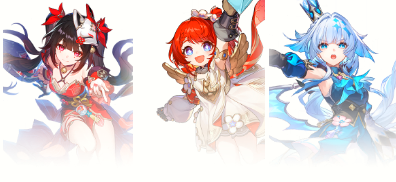 Sparkle, Tribbie and Cerydra