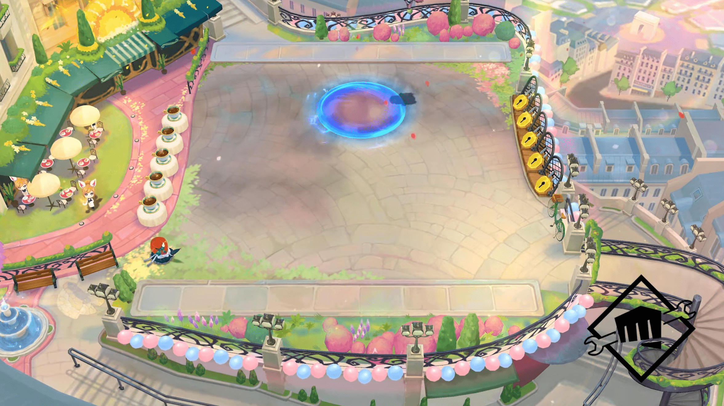 TFT Set 16 Le Cafe De Paris Board Cosmetic