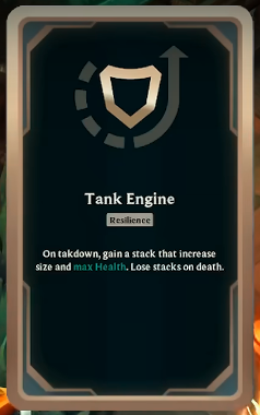 Tank Engine Augment