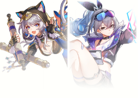 Cipher and Silver Wolf