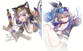 Cipher and Silver Wolf